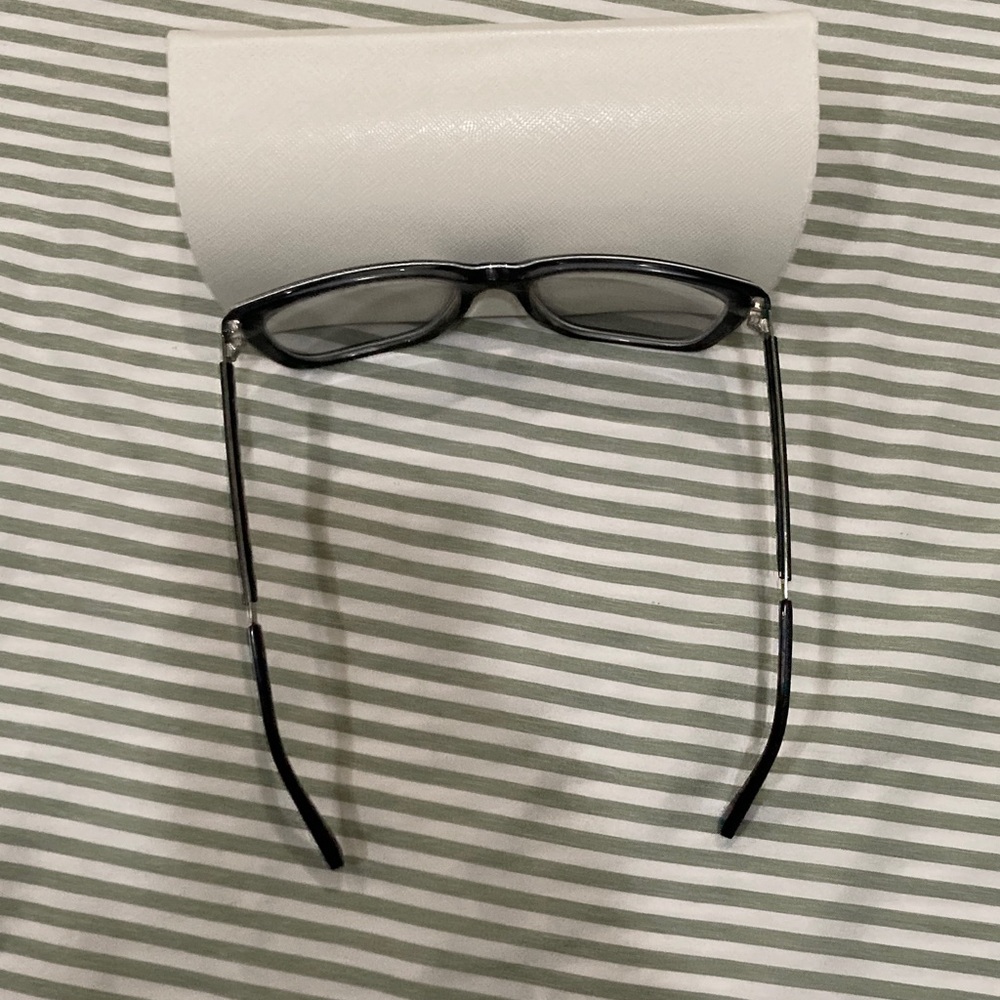 Michael Kors Black Square Optical Glasses with White Hard Case - Picture 11 of 16